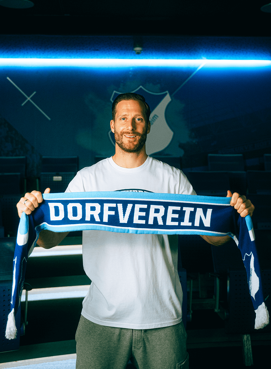 TSG-HD-Fanschal Dorfverein. TSG-HD-Fanschal Dorfverein.