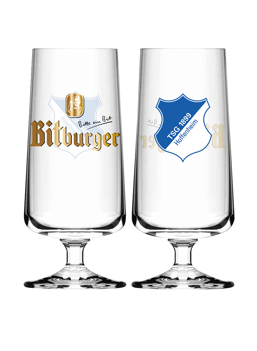 TSG-pilsner glas set TSG-pilsner glas set