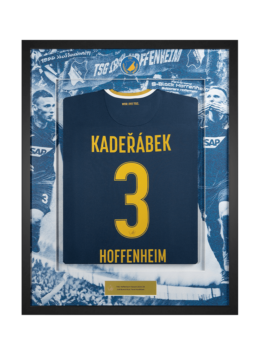 TSG-jersey frame jubilee P. Kadeřábek TSG-jersey frame jubilee P. Kadeřábek