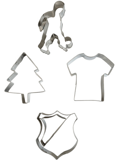 TSG-Ausstechformen Weihnachten 4er Set TSG-Ausstechformen Weihnachten 4er Set