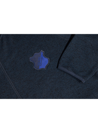 TSG-knitted fleece jacket blue, XS TSG-knitted fleece jacket blue, XS