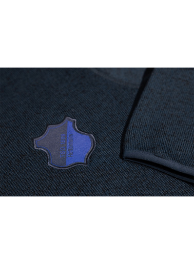 TSG-knitted fleece jacket blue, XS TSG-knitted fleece jacket blue, XS