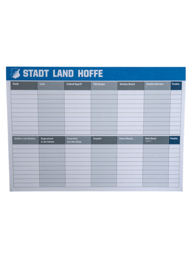 TSG-Spiel Stadt, Land, Hoffe TSG-Spiel Stadt, Land, Hoffe